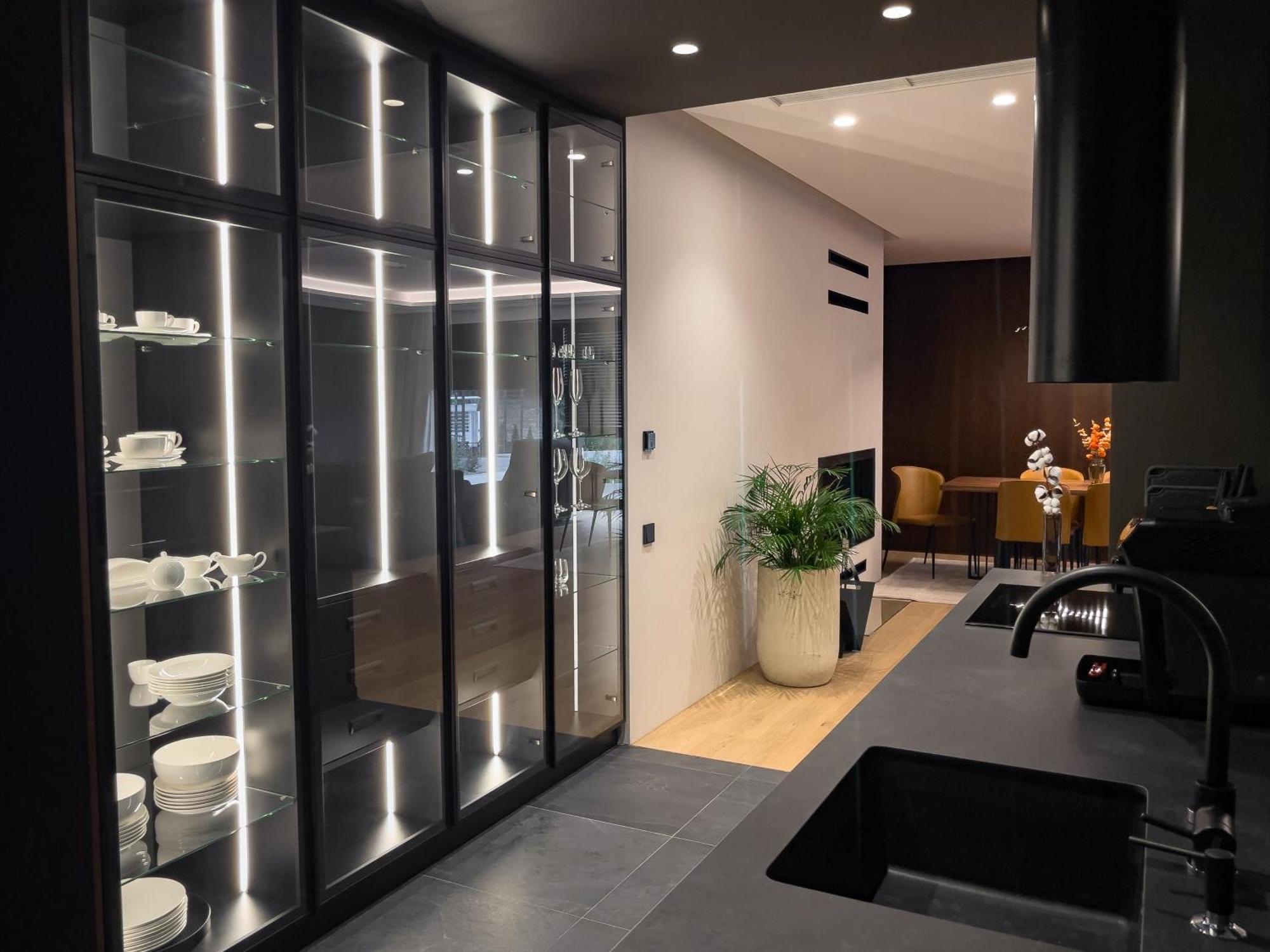 Emily Resort Lviv Extérieur photo A kitchen with a built-in refrigerator