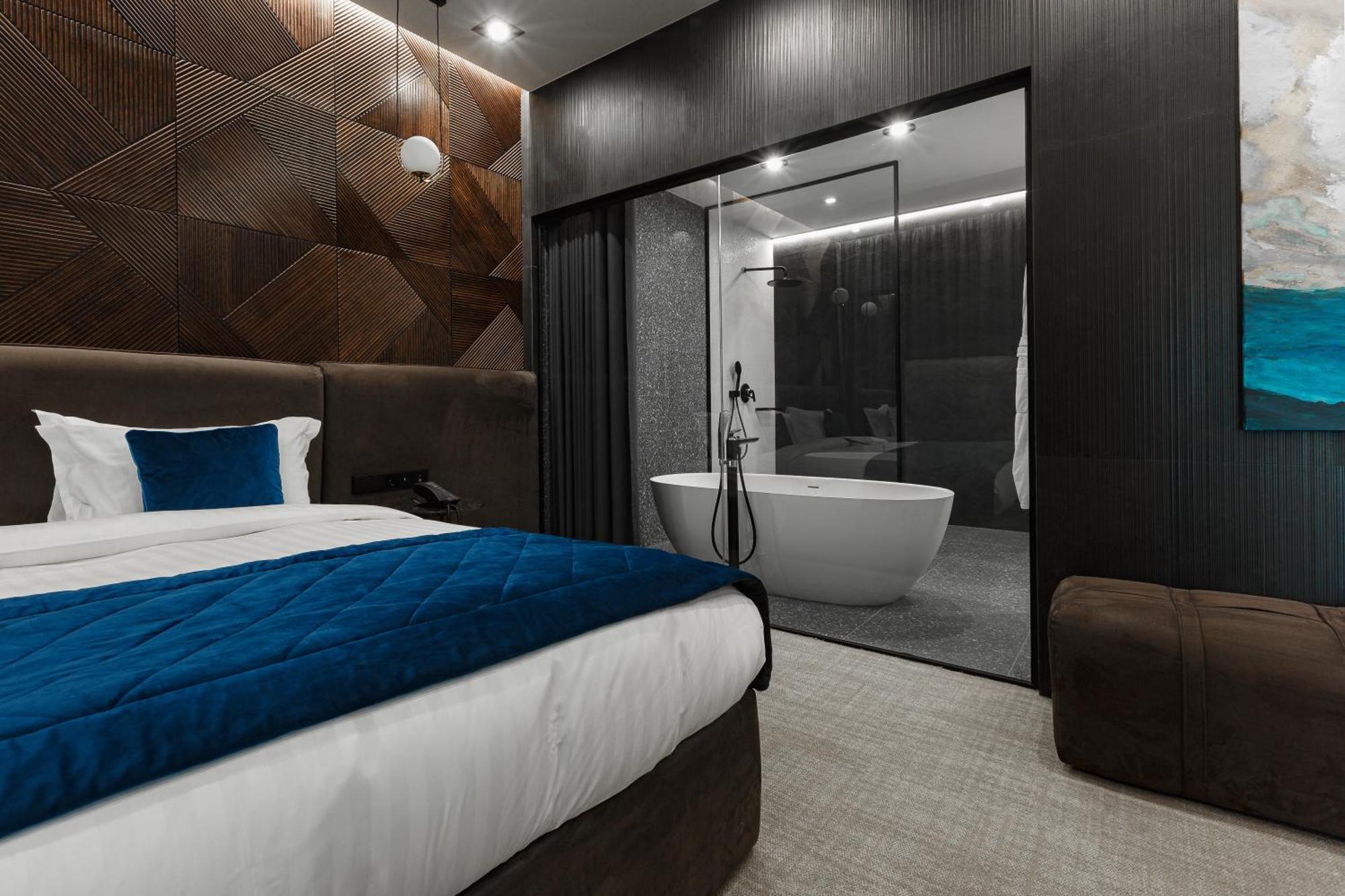 Emily Resort Lviv Extérieur photo A 3D rendering of a hotel room